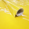 Adhésif couleur uni citron au m2 livré