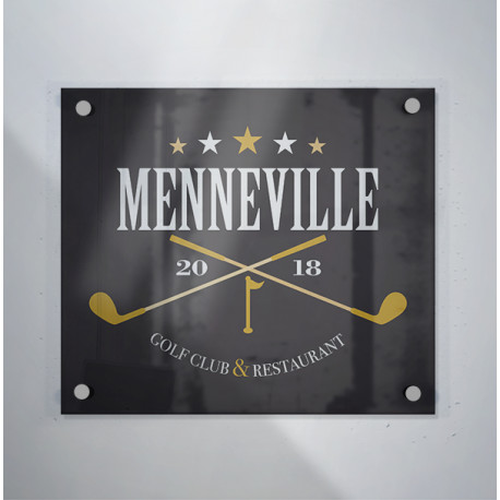 Plaque alu Dibond A3 imprimée  (42 x 30 cm)