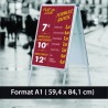 Affiche papier 135 gr A1 imprimée  (59.4 x 84.1 cm) livrée